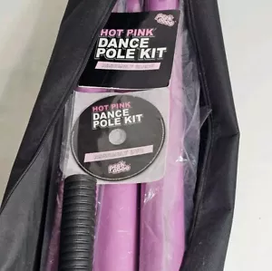 Kit de poste de entrenamiento portátil rosa caliente de Peek-A-Boo Dance Company fácil instalación - Imagen 1 de 5