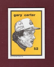 #52 GARY CARTER, Expos | BASEBALL GREATS 1984-88 O'Connell&Son Ink LE/2,000