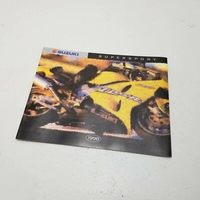 1998 铃木 Supersport 销售手册广告 GSXR750 LT1000 8.5X11... — 第 1/4 张图片