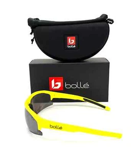 Bolle Bolt 2.0 Sunglasses Acid Yellow Matte Brown Blue - Picture 1 of 3