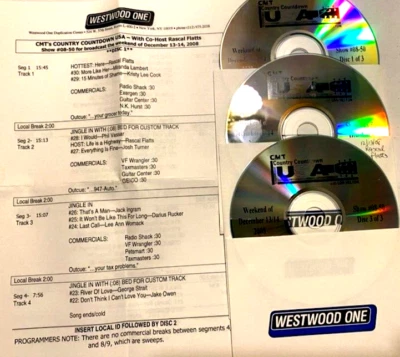 12/13/08 CMT COUNTDOWN USA CO-HOST RASCAL FLATTS; MIRANDA LAMBERT; PHIL VASSAR - Image 1 of 3