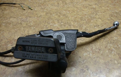 Yamaha Venture XVZ 1200 XVZ1200 XVZ1200D 1985 palanca de freno derecha cilindro maestro Foto 1 de 2