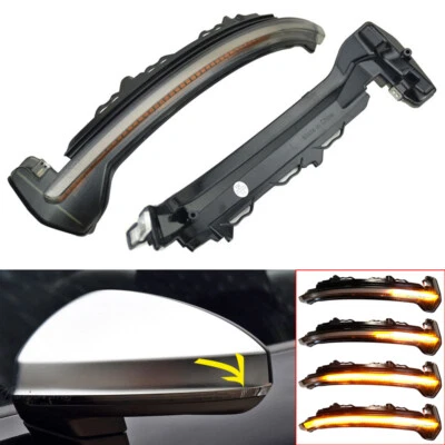 For Audi TT TTRS 8S R8 2016-2020 LED Dynamic Turn Signal Light Mirror Lamp - Изображение 1 из 4