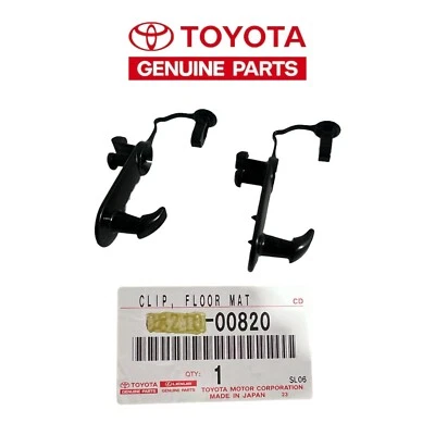 92 - 00 LEXUS SC300 SC400 SET OF 2 FLOOR MAT CLIP CARPET CLIP 00820 NEW - Image 1 of 4