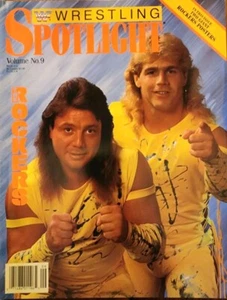 WWF Spotlight Magazin Band 9 THE ROCKERS *HAT PLAKATE* - Bild 1 von 14