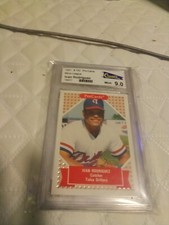 CGS 9 Mint 1991 Pro Cards Ivan Rodriguez Texas Rangers Minor League Rookie Card