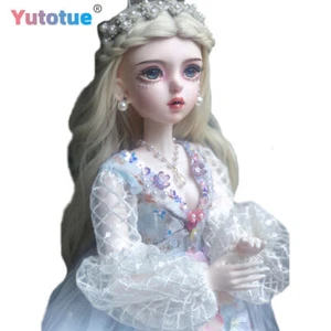 Yutotue 1/3 BJD Muñeca Hecha a Mano Conjunto Completo Bonito 24 pulgadas Niña Muñeca Juguete Niños Juguete - Imagen 1 de 20