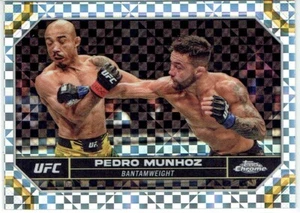 2024 Topps cromo UFC X-Fractors #155 Pedro Munhoz - Imagen 1 de 2