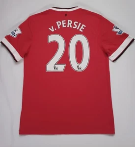 2014 Robin Van Persie Manchester United Nike Dri Fit Jersey Size S - Picture 1 of 11