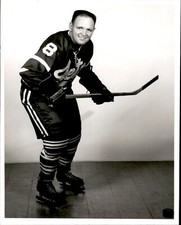 PF18 Original Photo JOHN LUMLEY 1959-62 JOHNSTOWN JETS EHL HOCKEY LEFT WING