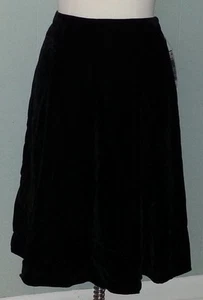 Charter Club Rock Bar Rouge klassischer flauschiger Rock einfarbig schwarz Gr. 6 neu mit Etikett $ 59 p2735 - Bild 1 von 6