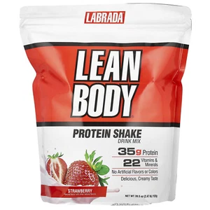 Lean Body, Protein Shake Drink Mix, Strawberry, 2.47 lb (1,120 g) - Picture 1 of 2