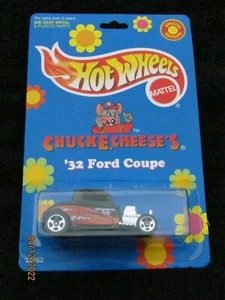 Hot Wheels Chuck E Cheese’s – ’32 Ford Coupe – Black - 1999 - Picture 1 of 2