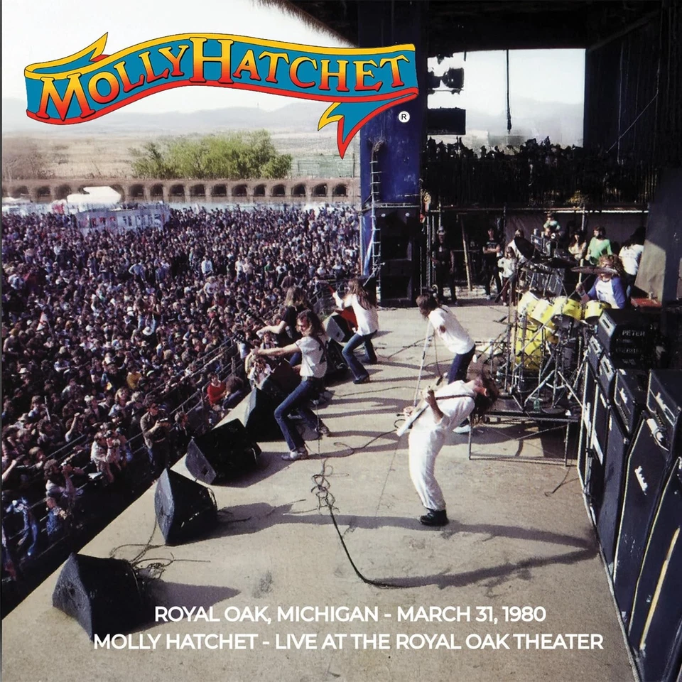 Live at the Royal Oak Theater March 31, 1980 by Molly Hatchet CD March/14/2025 Foto 1 de 1