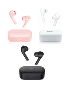 Aukey True Wireless GYM Sports Water Resistance iPhone Android In-Earbuds Pods