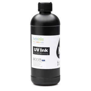Premium Soft Ultraviolet DTF Transfer Printer Refill Ink 500mL - Black - Picture 1 of 6