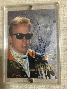 1996 Certified Autograph Ricky Craven Larry Hendrick Motorsports Autograph Card - Picture 1 of 7