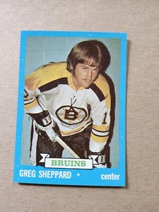 1973 Topps Hockey #8 Greg Sheppard NM+ - Bild 1 von 4