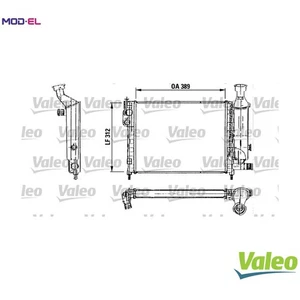 RADIATOR ENGINE COOLING 730492 - Picture 1 of 9