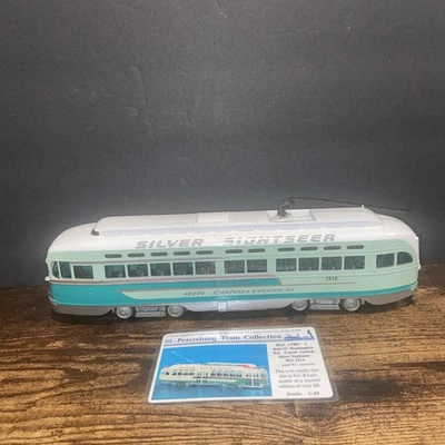 RARO EDICIÓN LIMITADA 1 de 25 tranvía de San Petersburgo astilla Sightseer SPTC PCC 1945 Foto 1 de 4