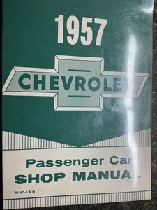 1957 Chevrolet Passenger Car Shop Manual - Picture 1 of 4