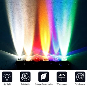 LED Außenstrahler 220V IP66 Wasserdicht Für Haus Garten Landschaftslicht - Bild 1 von 13