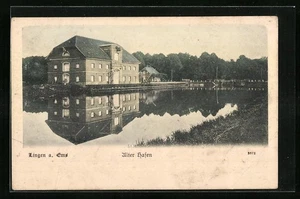 Lingen / Ems, Alter Hafen, Ansichtskarte  - Picture 1 of 2