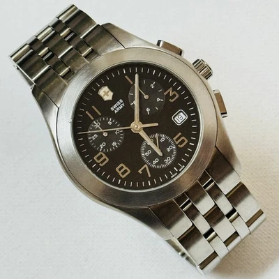 Victorinox Alliance Men's Titanium Sapphire Crystal Chronograph Watch 24080 - Image 1 of 4