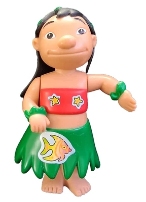 DISNEY LILO & STITCH MICKEY D'S PERSONAJE FEMENINO TJT JUGUETE CUERPO BURBUJAS Foto 1 de 4