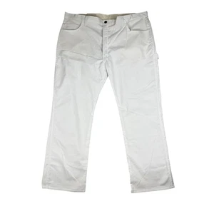Dickies Painter Relaxed Fit Flex Carpenter Pants Mens 44x30 White New - Picture 1 of 13
