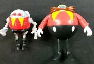 Sega Jazwares Sonic The Hedgehog Dr. Eggman 20° Robotnik Eggrobo Set 1991 Raro - Foto 1 di 7