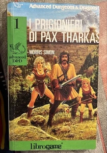 Librogame I PRIGIONIERI DI PAX THARKAS n.1 Advanced D&D 2°ristampa 1990 - Foto 1 di 1