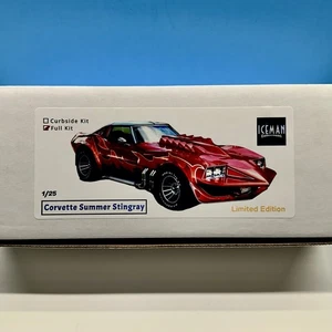 Corvette Summer Stingray Kit completo 1/25 - Kit stampato in 3D - Foto 1 di 5