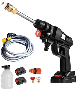 Idropulitrice a Batteria 48V 8000Mah Idropulitrice Portatile Con 2 Batterie Idro - Foto 1 di 12