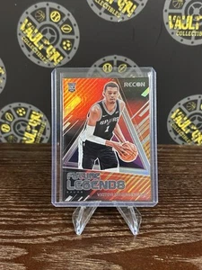 VICTOR WEMBANYAMA 2023-24 PANINI RECON #14 ROOKIE FUTURE LEGENDS RC SPURS - Picture 1 of 2