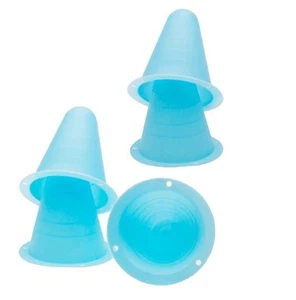 5Pcs PVC Bright-colored Slalom Cones for Slalom Skating Cone Skating -  B9X3 - Picture 1 of 2
