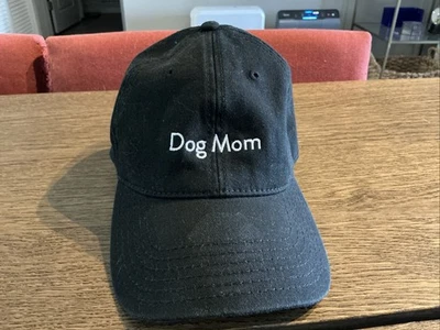 Dog Mom Baseball Cap Hat Black - Bubbly Paws - Otto Flex - L/XL - Image 1 of 4