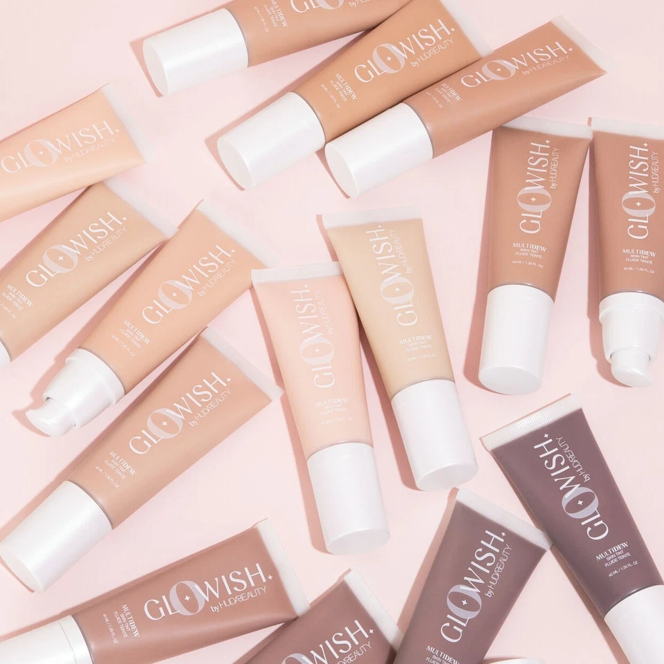 Huda Beauty Glowish Multi Dew Skin Tint Choose from 7 Shades Full Size - Image 1 of 1