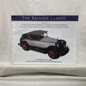 The Raleigh Classic 2006 Cars Auction Catalog (Softcover) (Used) - Picture 1 of 3