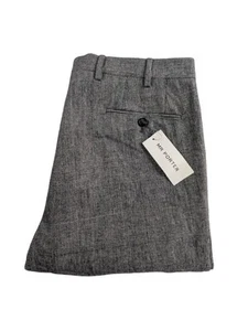 Mr Porter Wollhose Herren Größe W34 L30 Slim Fit Wolle Made In Italy Neu mit Etikett - Bild 1 von 13