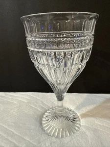 Copa de vino Mikasa Crystal Titan 6,5" huella digital con cortes verticales - Imagen 1 de 5