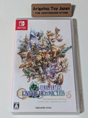 FINAL FANTASY CRYSTAL CHRONICLES Remaster Edition Switch F/S USED JAPAN - Image 1 of 3