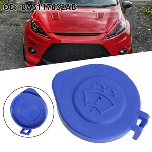 Blue Plastic Windscreen Washer Bottle Cap for Ford 1513774 Easy Install - Picture 1 of 12