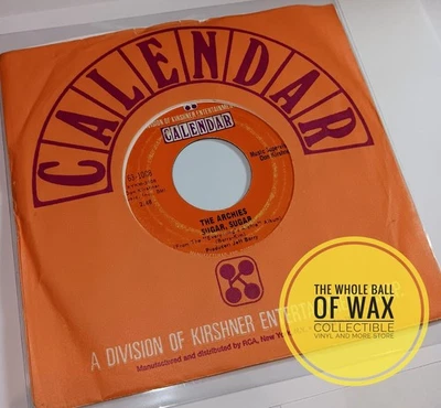 The Archies - Sugar Sugar / Melody Hill 45 EXCELLENT 1969 - Image 1 of 4