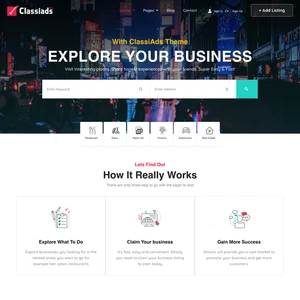 Business Listings Websites Design for Sale with Free VPS Web Hosting - Picture 1 of 9