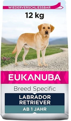 Eukanuba Labrador Retriever Trockenfutter Huhn 12kg für gesunde Gelenke & Fell - Bild 1 von 4