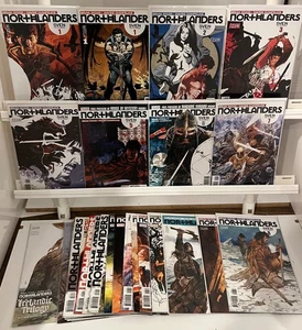 LOT OF 27 NORTHLANDERS #1-50 RUN + #1 2ND PRINT  DC VERTIGO 2008-2012 VIKINGS VF - Picture 1 of 1