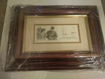 Nolan Ryan Signed Print JSA Mets Angels Rangers Astros - Image 1 of 3