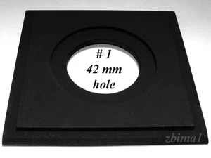 1 SCHEDA OBIETTIVO 4" x 4" - "C" - per GRAFLEX ANNIVERSARIO SPEED GRAPHIC per Copal #1  - Foto 1 di 1