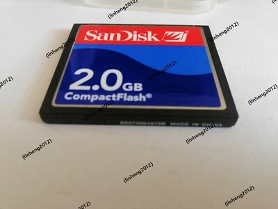 Sandisk compactflash 2GB CF  Card 2GB CF Memory card SDCFJ/SDCFB - Image 1 of 2
